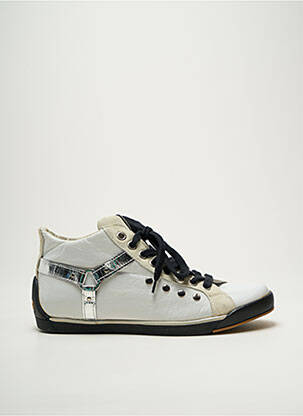 Baskets bout rond bout rond blanc NOBRAND homme