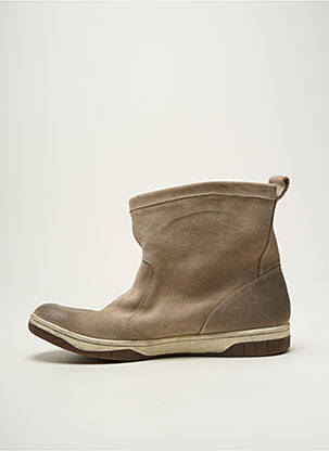 Bottines/boots nubuck bout rond beige DIESEL homme