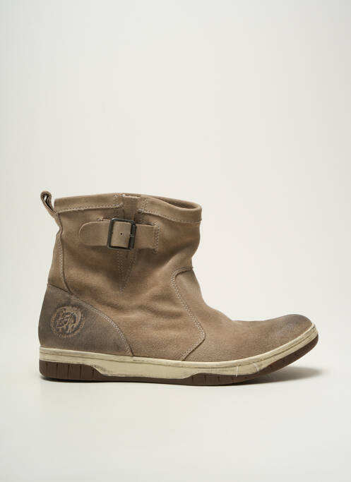 Bottines/Boots beige DIESEL pour homme