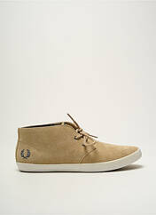 Baskets beige FRED PERRY pour homme seconde vue