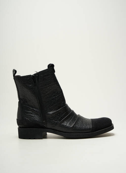 Bottines/Boots noir MOSHION pour homme