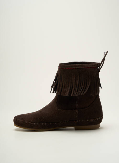 Bottines/Boots marron LE TEMPS DES CERISES pour femme