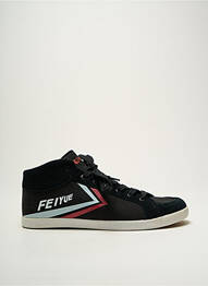 Baskets bout rond bout rond noir FEIYUE homme