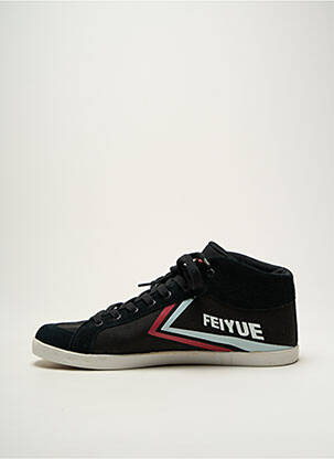 Baskets bout rond bout rond noir FEIYUE homme