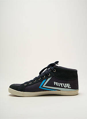 Baskets bout rond bout rond bleu FEIYUE homme