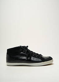 Baskets tissage satiné bout rond noir FEIYUE homme