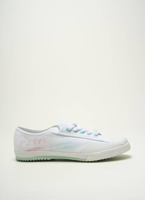 Baskets bout rond bout rond blanc FEIYUE unisexe