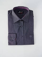 Chemise manches longues gris ARMORIAL pour homme seconde vue