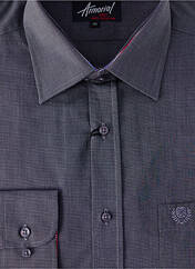 Chemise manches longues gris ARMORIAL pour homme seconde vue