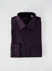 Chemise manches longues violet HORIZON pour homme seconde vue