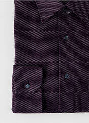 Chemise manches longues violet HORIZON pour homme seconde vue