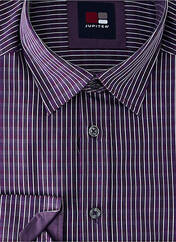 Chemise manches longues violet JUPITER pour homme seconde vue