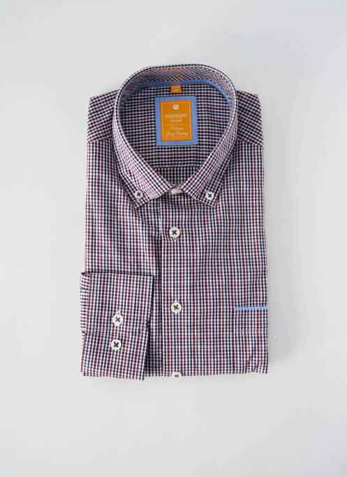 Chemise manches longues violet REDMOND homme