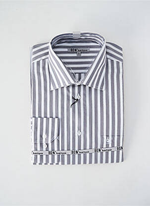 Chemise manches longues gris BANDE ORIGINALE pour homme