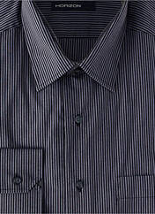 Chemise manches longues gris HORIZON pour homme seconde vue