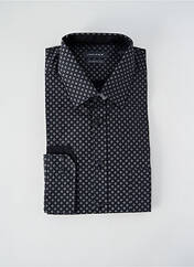 Chemise manches longues noir JUPITER pour homme seconde vue