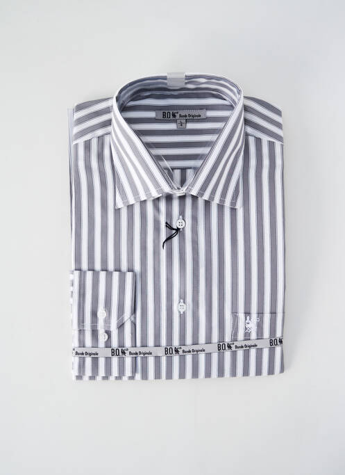 Chemise manches longues gris BANDE ORIGINALE pour homme