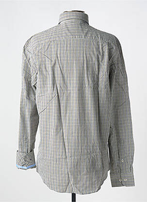 Chemise manches longues poches vert REDMOND homme