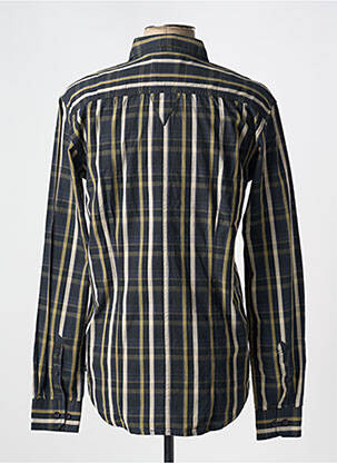 Chemise manches longues imprimé rayures vert WRANGLER homme