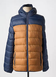 Doudoune manches longues a capuche bleu TIFFOSI homme