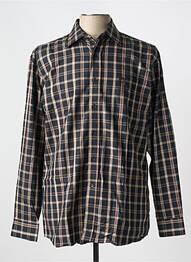 Chemise manches longues poches noir ARMORIAL homme