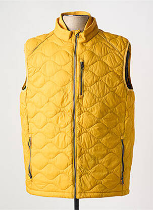 Doudoune poches sans capuche jaune FYNCH-HATTON homme