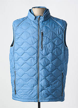 Doudoune poches sans capuche bleu FYNCH-HATTON homme