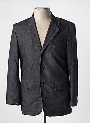 Blazer finition intérieure doublure imprimée noir CALAMAR homme