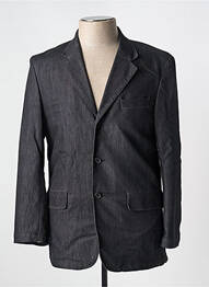 Blazer finition intérieure doublure imprimée noir CALAMAR homme