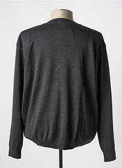 Gilet manches longues gris TRICOVAL pour homme seconde vue