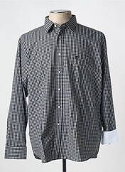 Chemise manches longues noir ARMORIAL pour homme seconde vue