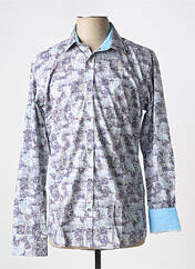 Chemise manches longues violet EMYLE pour homme seconde vue