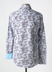 Chemise manches longues violet EMYLE pour homme seconde vue