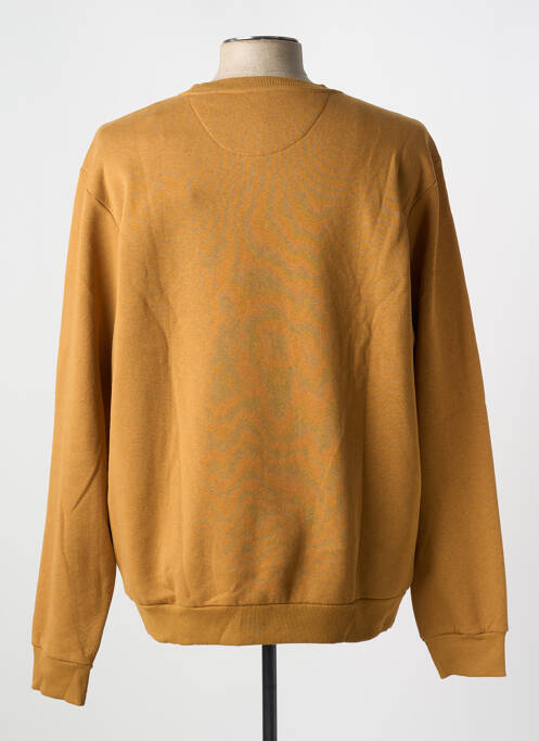 Sweat-shirt maille semi-opaque manches longues jaune TIFFOSI homme