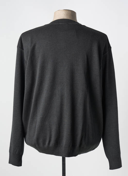 Gilet manches longues gris TRICOVAL pour homme