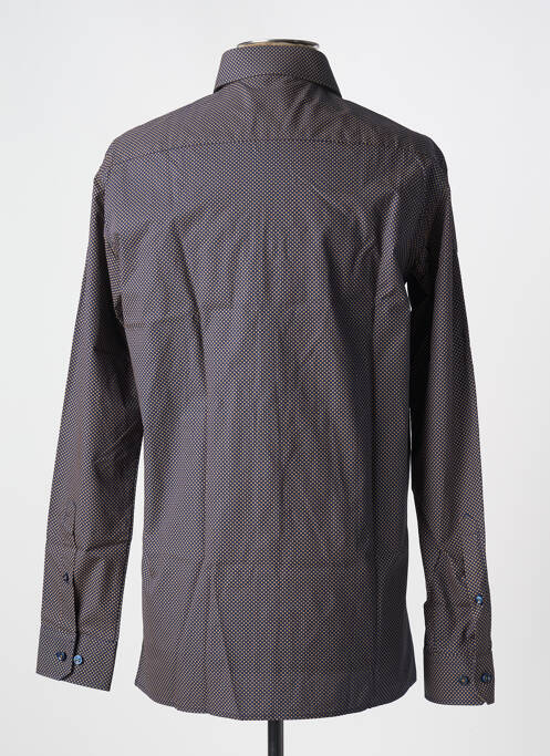 Chemise manches longues bleu JUPITER pour homme