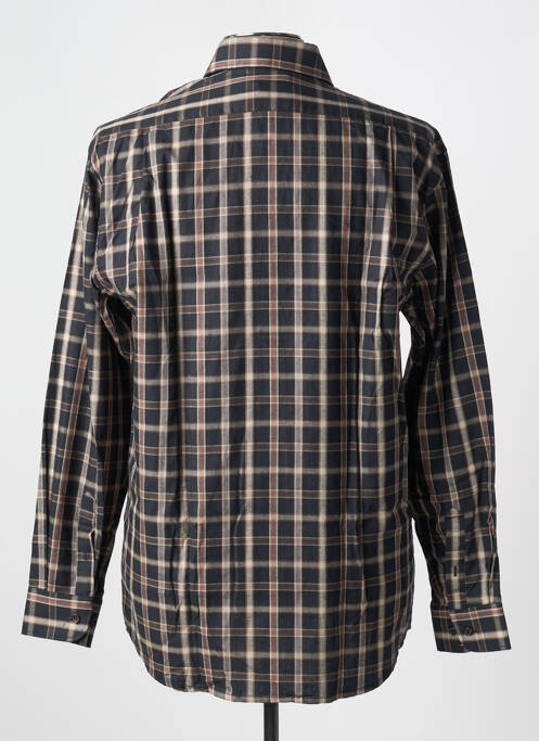 Chemise manches longues noir ARMORIAL pour homme