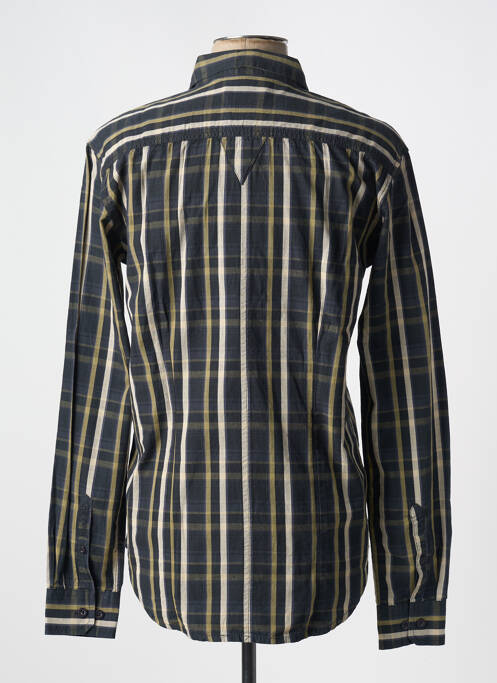 Chemise manches longues vert WRANGLER pour homme