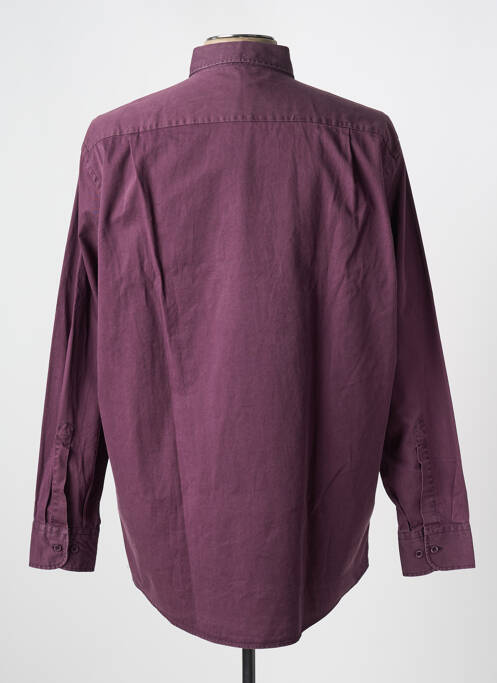Chemise manches longues violet CASAMODA pour homme