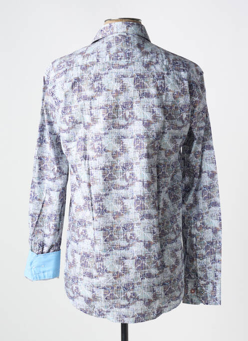 Chemise manches longues violet EMYLE homme