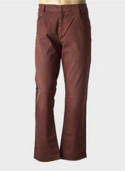 Jeans coupe slim rouge REDMAN pour homme seconde vue