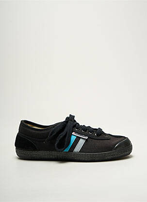 Baskets nubuck talon plat jusqu'à 3cm noir KAWASAKI femme