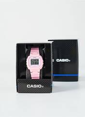 Montre rose CASIO pour femme seconde vue