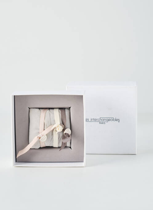 Montre beige LES INTERCHANGEABLES pour femme