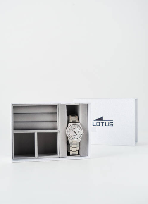 Montre argent LOTUS pour femme