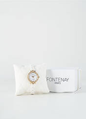 Montre blanc FONTENAY pour femme seconde vue