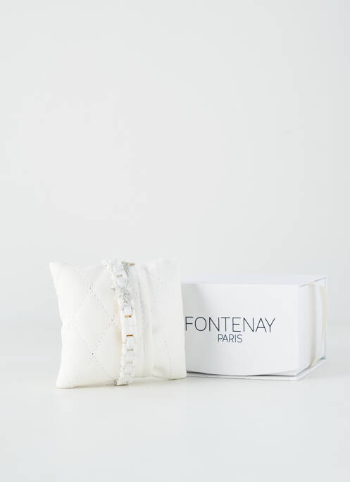 Montre blanc FONTENAY pour femme