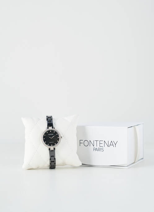Montre noir FONTENAY pour femme