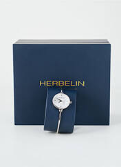 Montre argent HERBELIN pour femme seconde vue