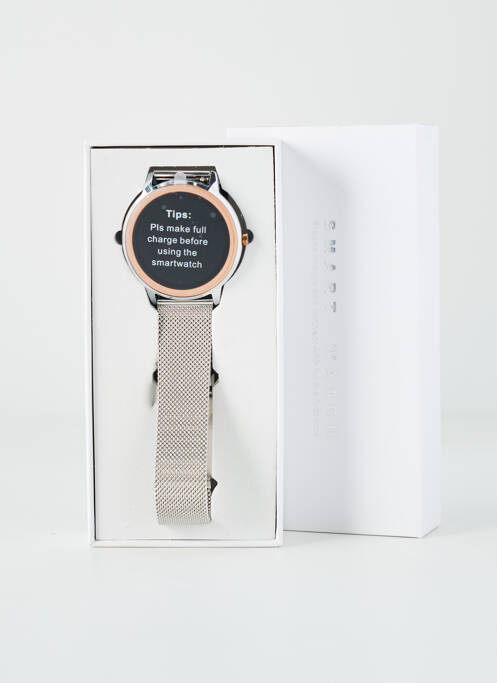 Montre matériaux métal argent SMARTY femme